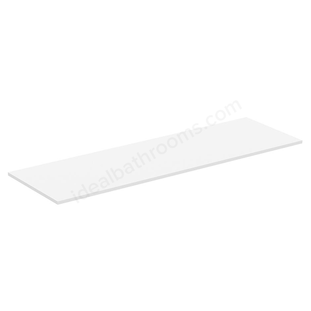 Ideal Standard i.life B 160cm worktop for vessel  installation; matt white