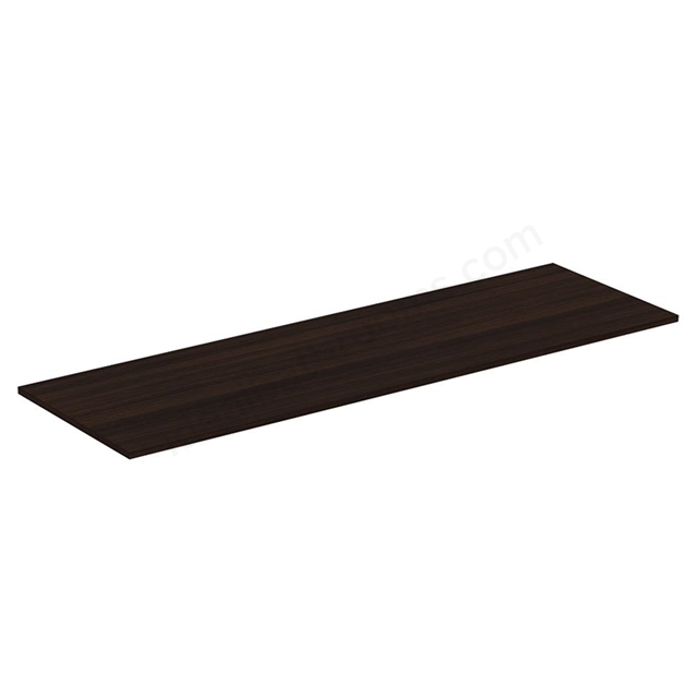 Ideal Standard i.life B 160cm worktop for vessel  installation; coffee oak