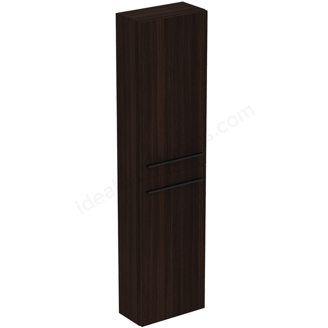 Ideal Standard i.life S 400mm Compact Tall Column Unit - Coffee Oak