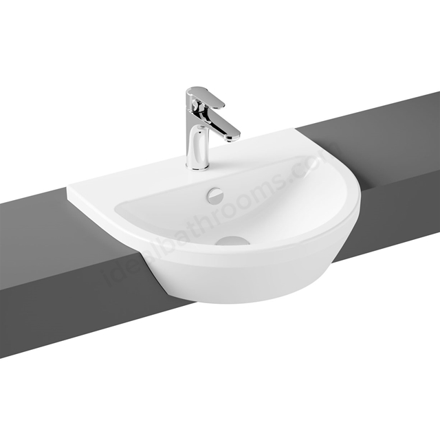 VitrA Integra Semi-recessed Washbasin 550mm