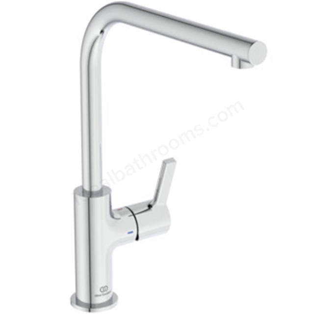 Ideal Standard Gusto Single Lever L Spout Kitchen Mixer - Chrome