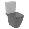 Ideal Standard i.life B Closed Coupled Open Toilet Bowl - Gloss Grey