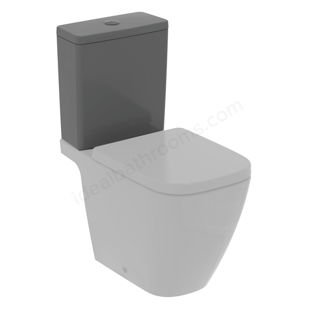 Ideal Standard i.life B Close Coupled 6/4 Litre Cistern - Gloss Grey