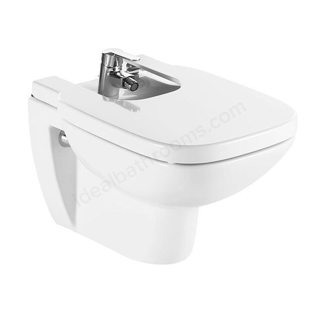 Roca DEBBA Wall Hung Bidet; 1 Tap Hole - White