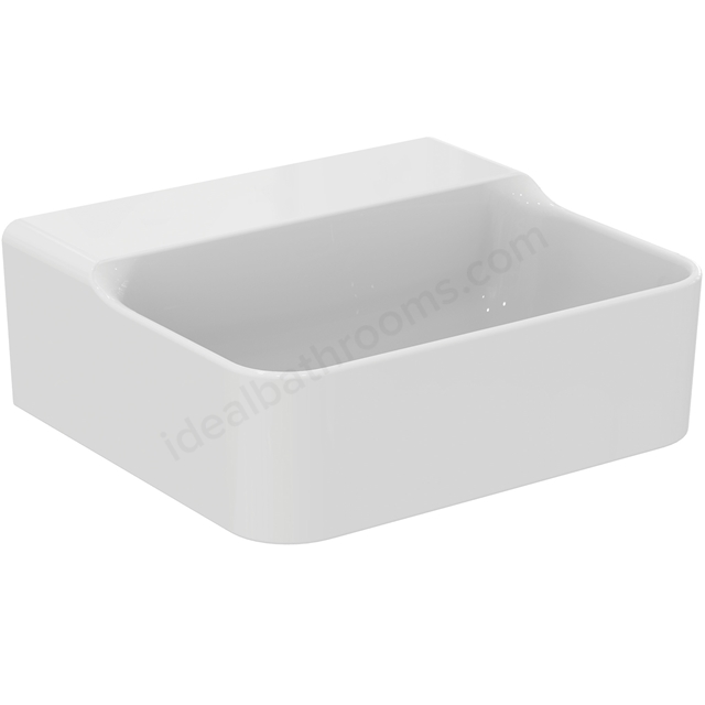 Atelier Conca 40cm no taphole handrinse basin; no overflow; white