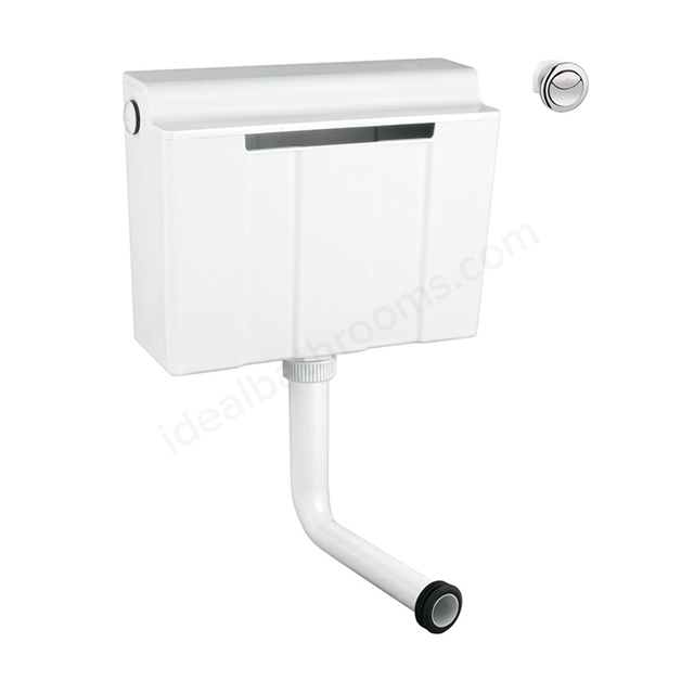 Grohe ADAGIO Concealed Flushing Cistern; Dual Flush; Bottom Fill; Chrome