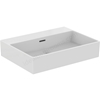 Atelier Extra 60cm no taphole washbasin with overflow; white