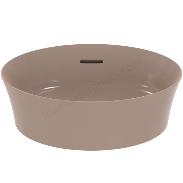 Atelier Iplayss 40cm round vessel washbasin with overflow; kashmir