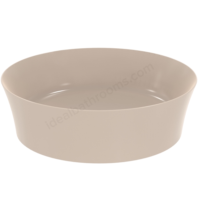Atelier Ipalyss 40cm round vessel washbasin without overflow; mink