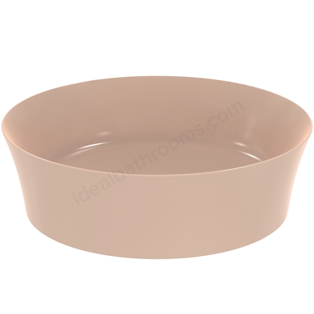 Atelier Ipalyss 40cm round vessel washbasin without overflow; nude