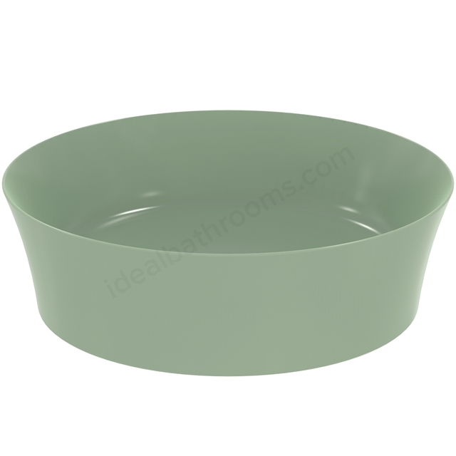 Atelier Ipalyss 40cm round vessel washbasin without overflow; sage