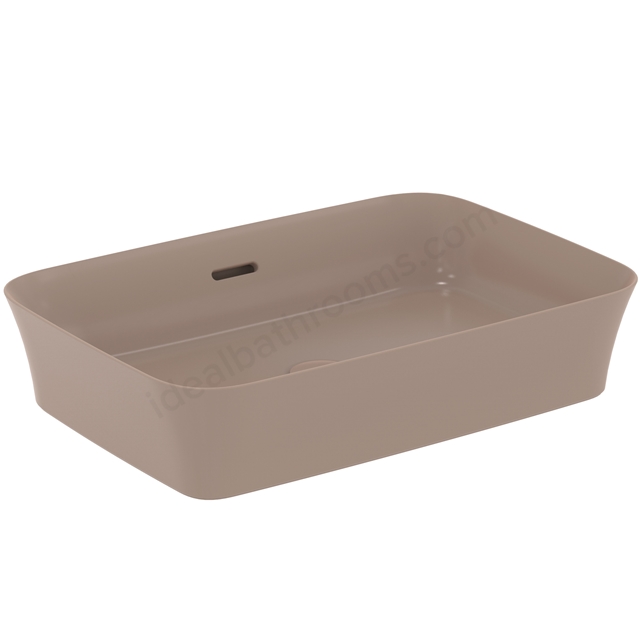 Atelier Ipalyss 55cm rectangular vessel washbasin with overflow; kashmir