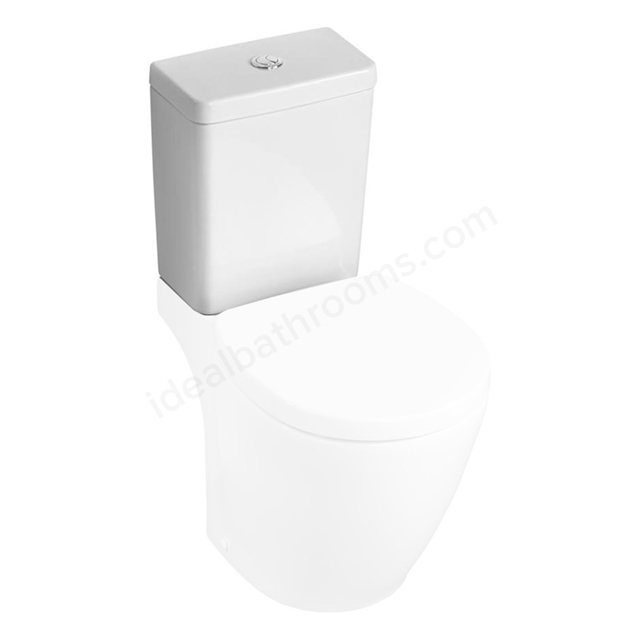Ideal Standard CONCEPT CUBE Close Coupled Cistern; Dual Flush 4/2.6 Litre; White