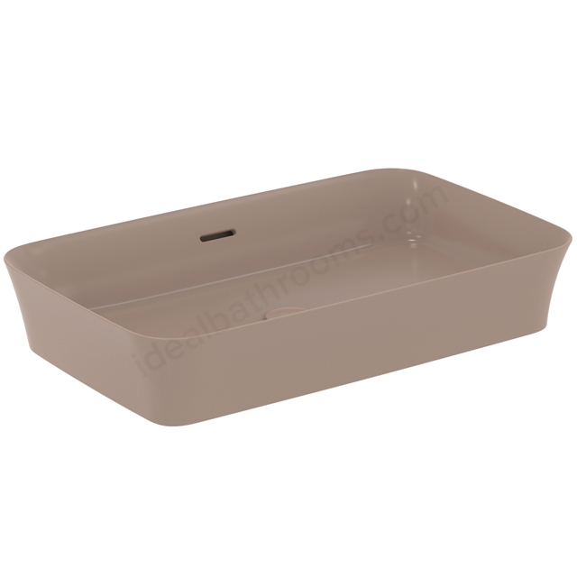 Atelier Ipalyss 65cm rectangular vessel washbasin with overflow; kashmir