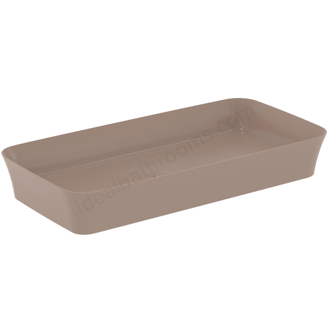 Atelier Ipalyss 80cm rectangular vessel washbasin without overflow; kashmir