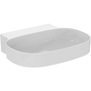Atelier Linda X 60cm washbasin; no taphole; no overflow; white