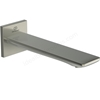 Atelier Conca 160mm wall spout; silver storm