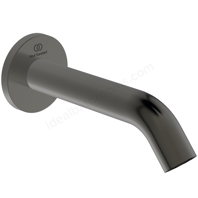 Atelier Joy 160mm wall spout; magnetic grey