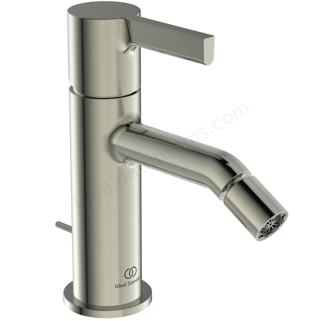 Atelier Joy single lever bidet mixer; silver storm