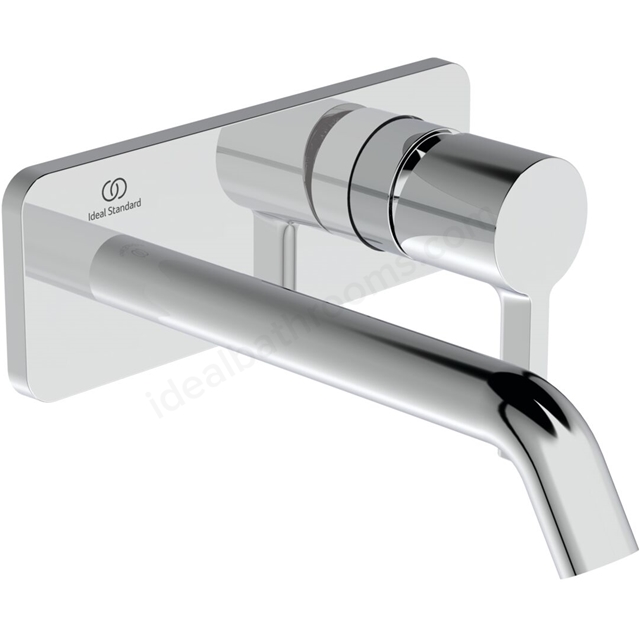 Atelier Joy single lever built-in basin mixer with 180mm spout; chrome