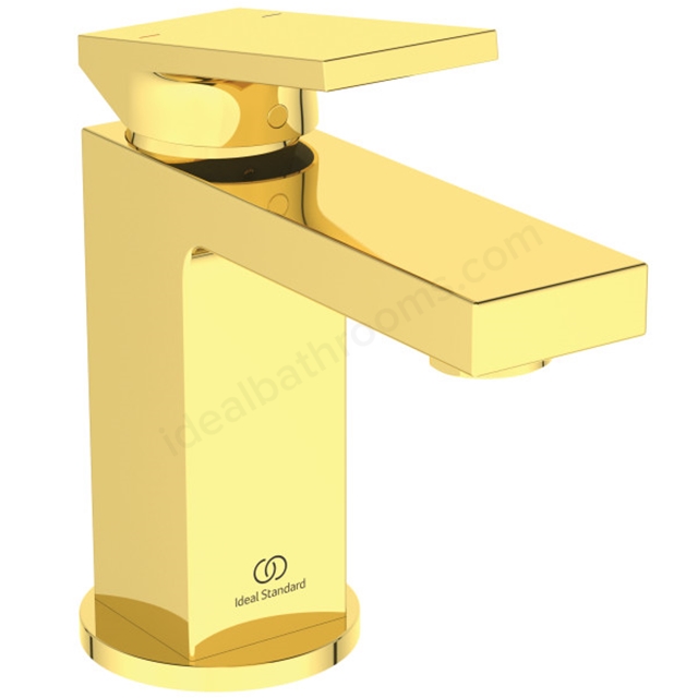 Atelier Extra single lever mini basin mixer; brushed gold