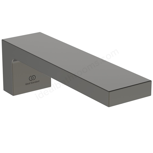 Atelier Extra 175mm wall spout; magnetic grey