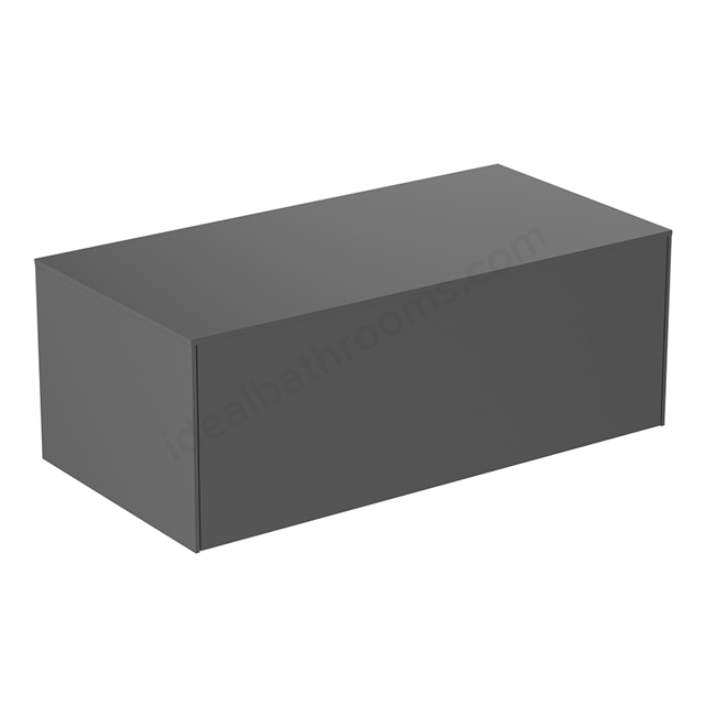 Atelier Conca 100cm Basin Unit w/ 1 Drawer (No Cutout) - Anthracite