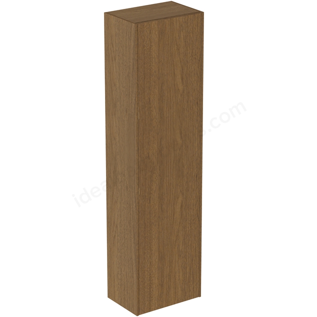 Atelier Conca 36cm Half Column Unit w/ 1 Door - Dark Walnut