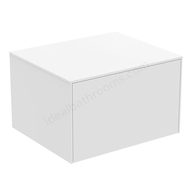 Atelier Conca 60cm Basin Unit w/ 1 Drawer (No Cutout) - Matt White