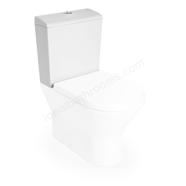 Roca Nexo Antibacterian Toilet Seat & Cover White 801640004 