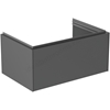 Atelier Conca 80cm Vanity Unit w/ 1 Drawer - Matt Anthracite