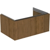 Atelier Conca 80cm Vanity Unit w/ 1 Drawer - Dark Walnut