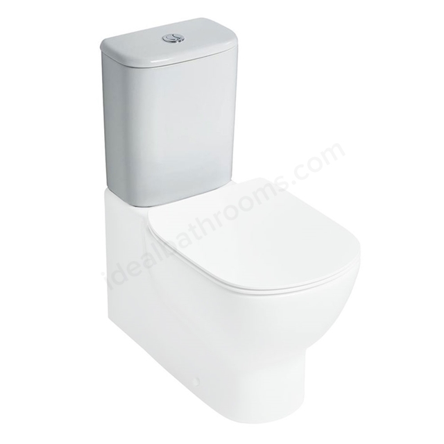 Ideal Standard TESI Close Coupled Cistern; Dual Flush 4/2.6 Litre; White