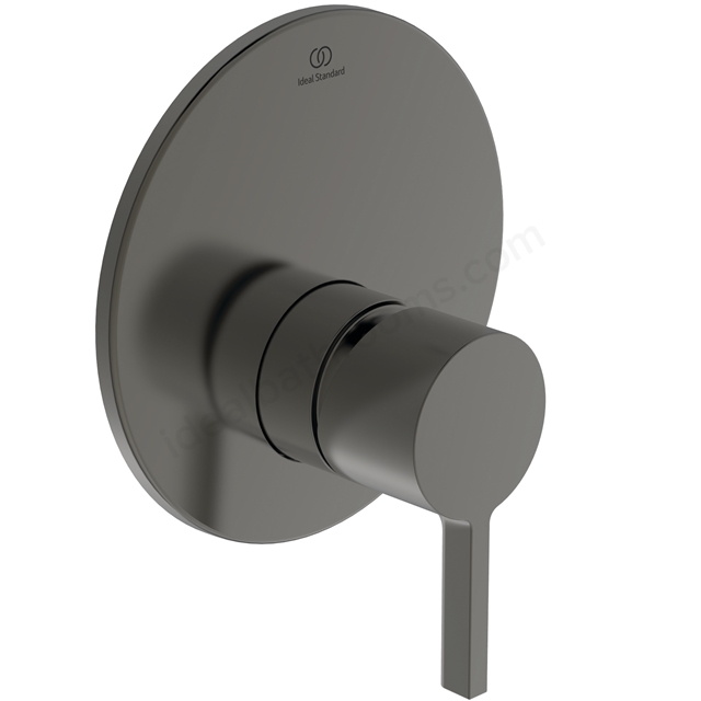 Atelier Joy single lever built-in shower; magnetic grey