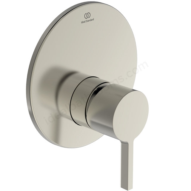 Atelier Joy single lever built-in shower; silver storm