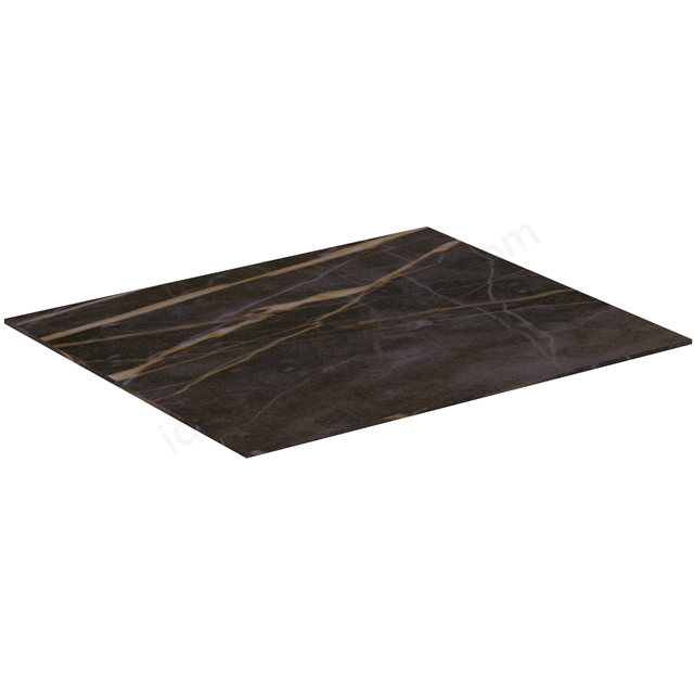 Atelier Conca 60cm ceramic worktop; black desire marble 