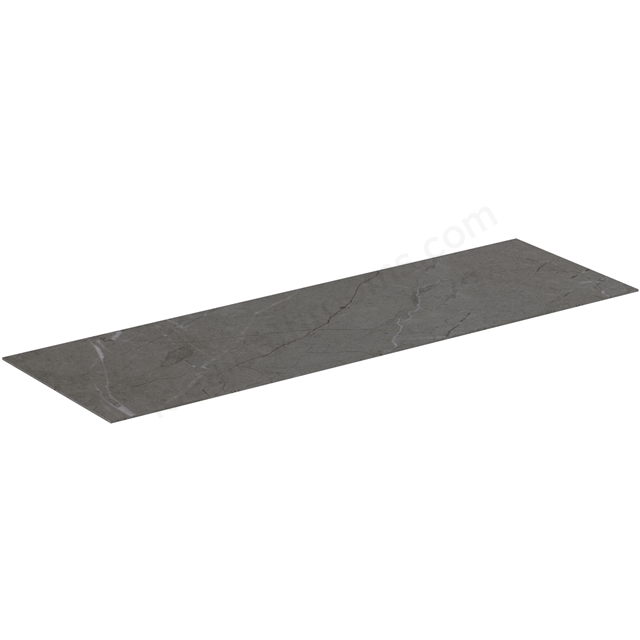 Atelier Conca 160cm ceramic worktop; grey stone