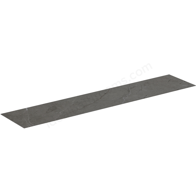 Atelier Conca 240cm ceramic worktop; grey stone