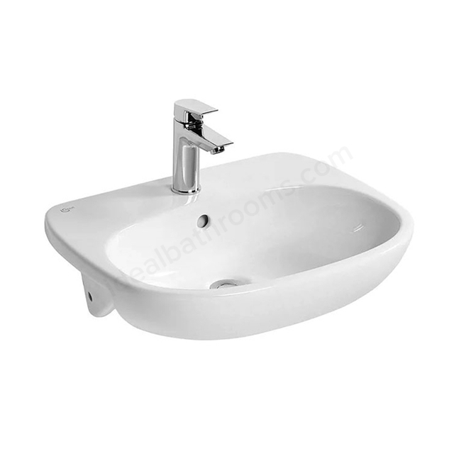 Ideal Standard Tesi 550mm Semi-Countertop Washbasin 1TH