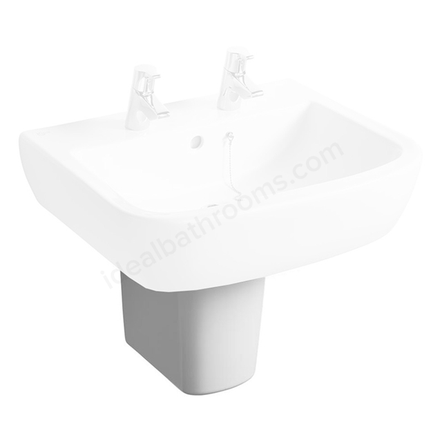 Ideal Standard TEMPO Semi Pedestal; White