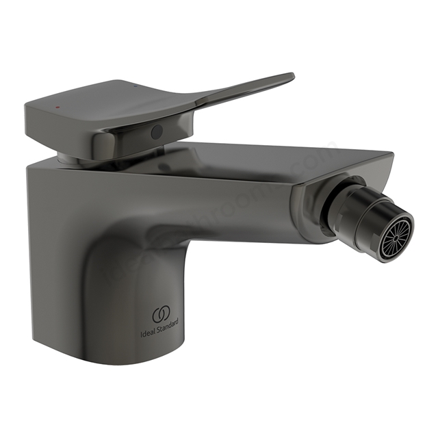 Atelier Conca Bidet Mixer w/ Pop-Up Waste - Magnetic Grey