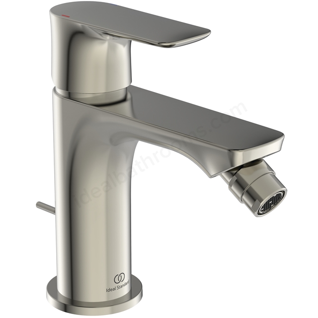 Atelier Connect Air Bidet Mixer w/ Pop-Up Waste - Silver Storm