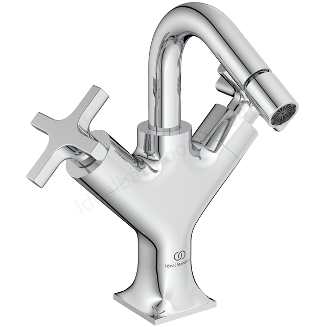 Atelier Joy Neo Bidet Mixer w/ Pop-Up Waste - Chrome