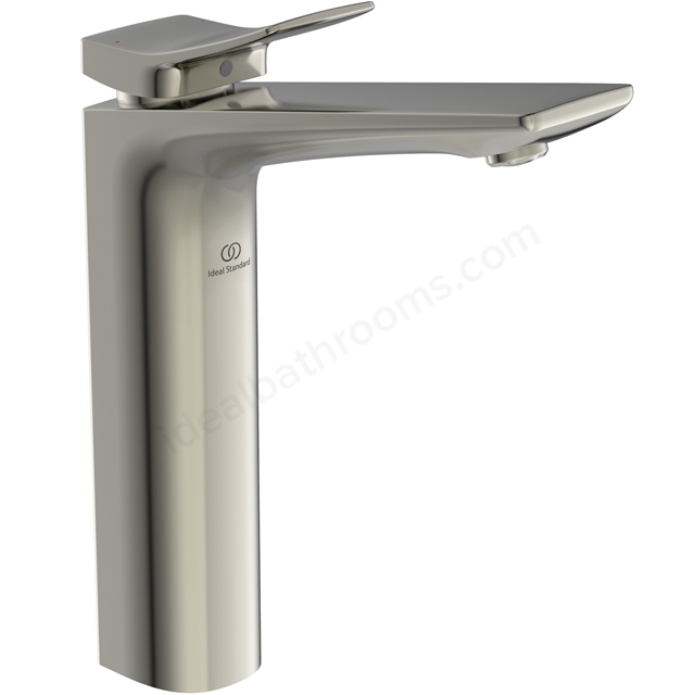 Atelier Conca Vessel Basin Mixer - Silver Storm 