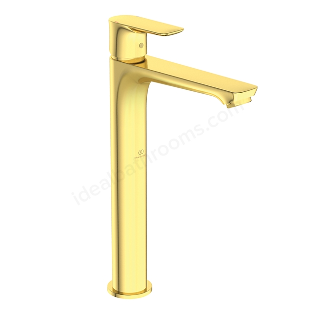Atelier Connect Air Vessel Basin Mixer - Brushed Gold