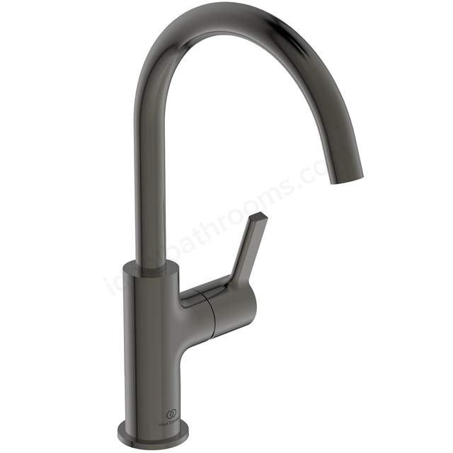 Atelier Joy high Spout Basin Mixer - Magnetic Grey 