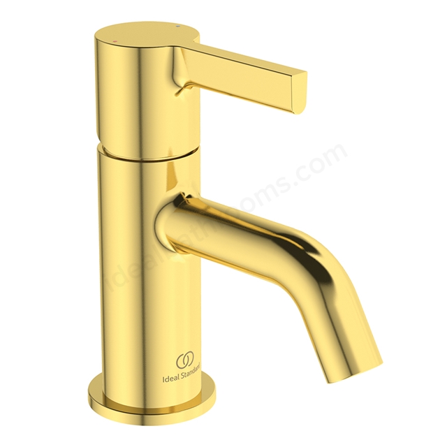 Atelier Joy mini Basin Mixer w/ Click Waste - Brushed Gold