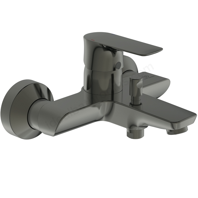 Atelier Connect Air wall mounted bath shower mixer; magnetic grey