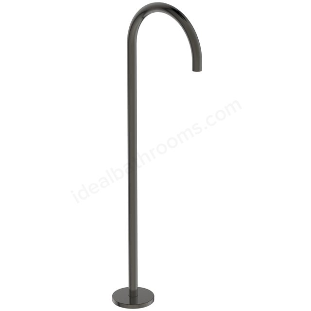 Atelier Joy freestanding bath spout; magnetic grey