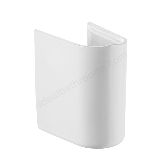 Roca Debba Semi Pedestal - White